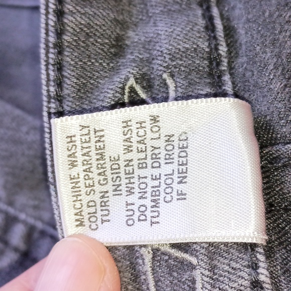 Cache Skinny Jeans Zip Ankle BLACK Denim Stretch 5 Pocket Size 10 - Picture 9 of 9